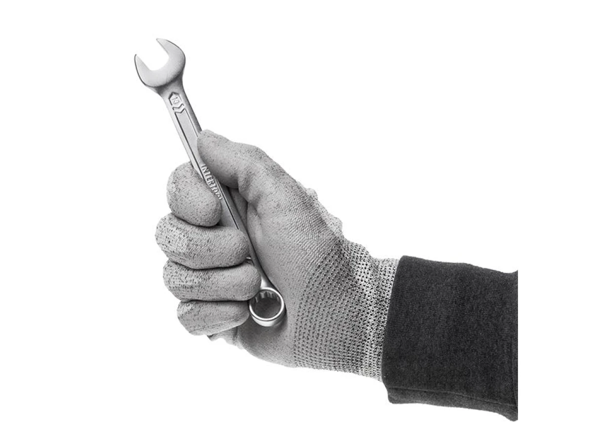 Ключ комбинированный 13мм Cr-V, покрытие сатин-хром; DIN3113, STORM INTERTOOL XT-1013 