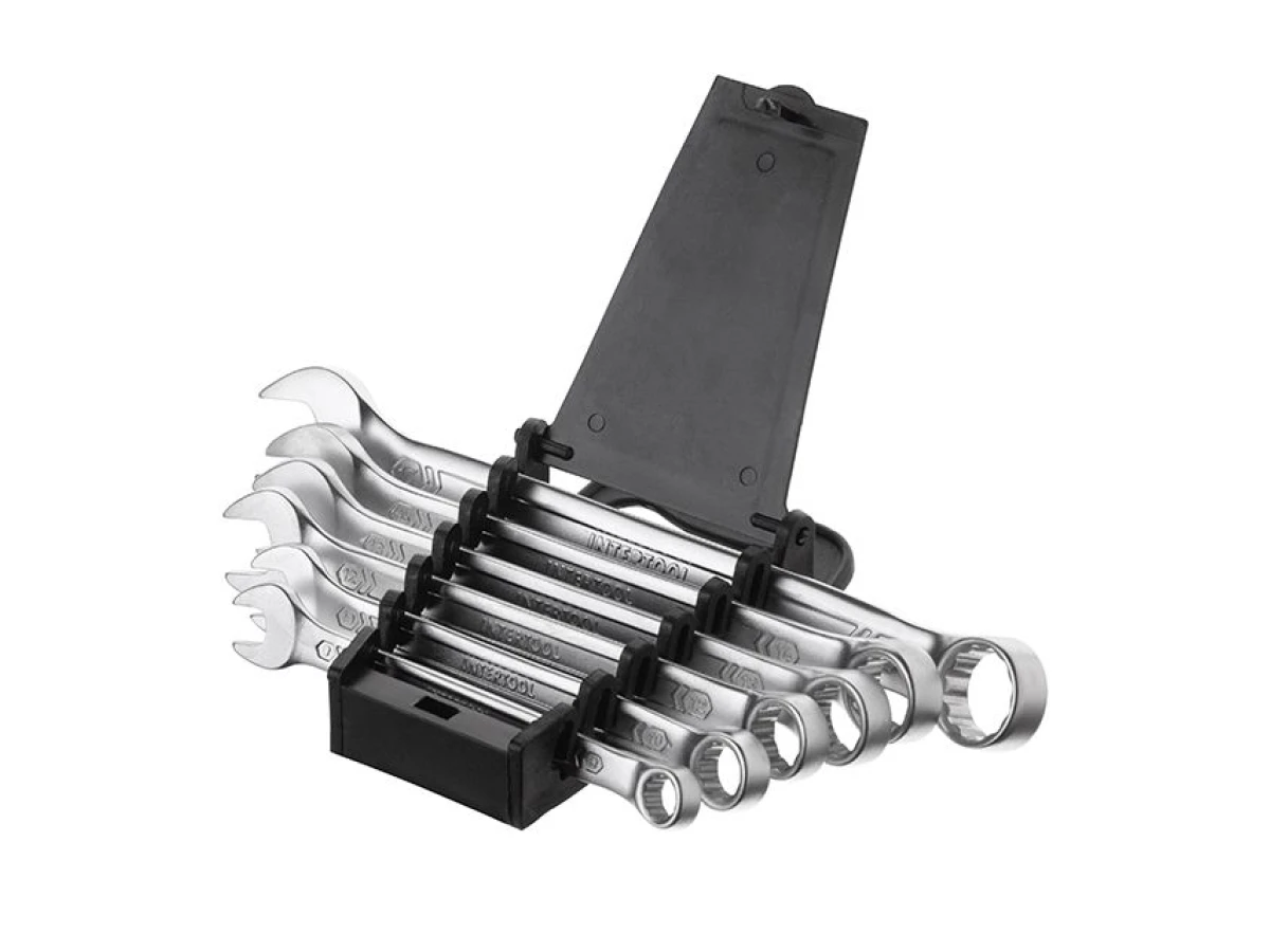 Набір ключів комбінованих 6 шт (8-17 мм), STORM DIN3113 INTERTOOL XT-1001 