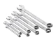Набір ключів комбінованих 8 шт (6, 8, 10, 12, 13, 14, 17, 19 мм), PROF DIN3113 INTERTOOL XT-1002 