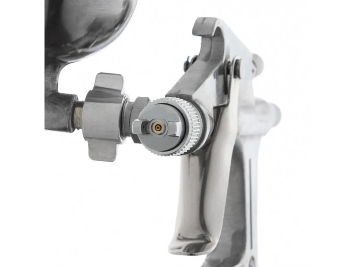 Фарбопульт пневматичний HP MINI, форсунка 0.5 мм, верхній металевий бачок 200 мл, 5 бар INTERTOOL PT-0301 