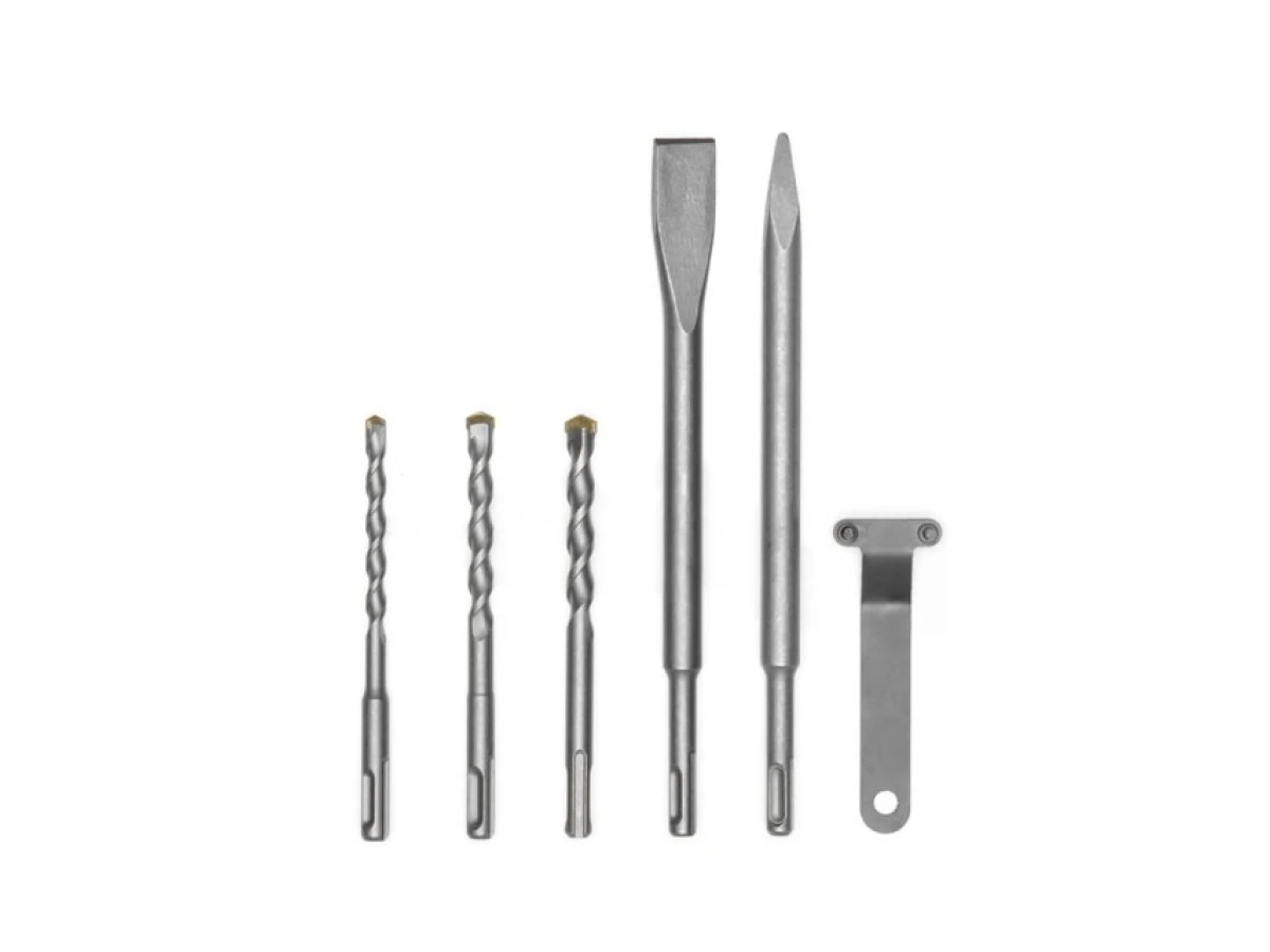 Перфоратор 1500 Вт, 3 режима, 0-850 об/мин, 0-4500 уд/мин, 6 Дж, регулировка оборотов INTERTOOL WT-0163 