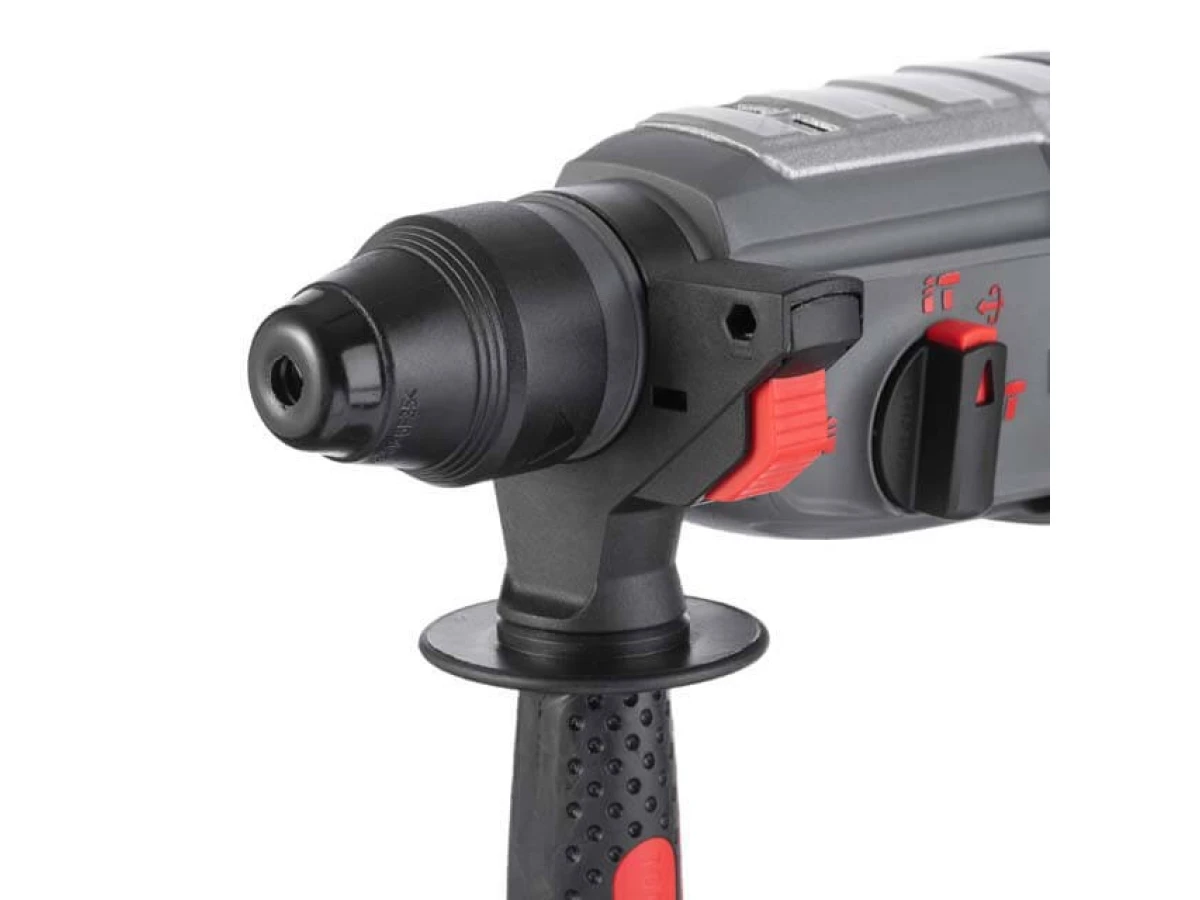 Перфоратор 1000 Вт, 3.5 Дж, 0-1300 об/хв., 0-5100 уд/хв., 3 режими, SDS plus INTERTOOL DT-0185 