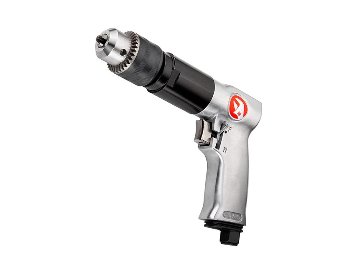 Дриль пневматичний з реверсом, патрон 1,5-13 мм, 1/2" INTERTOOL PT-0901 