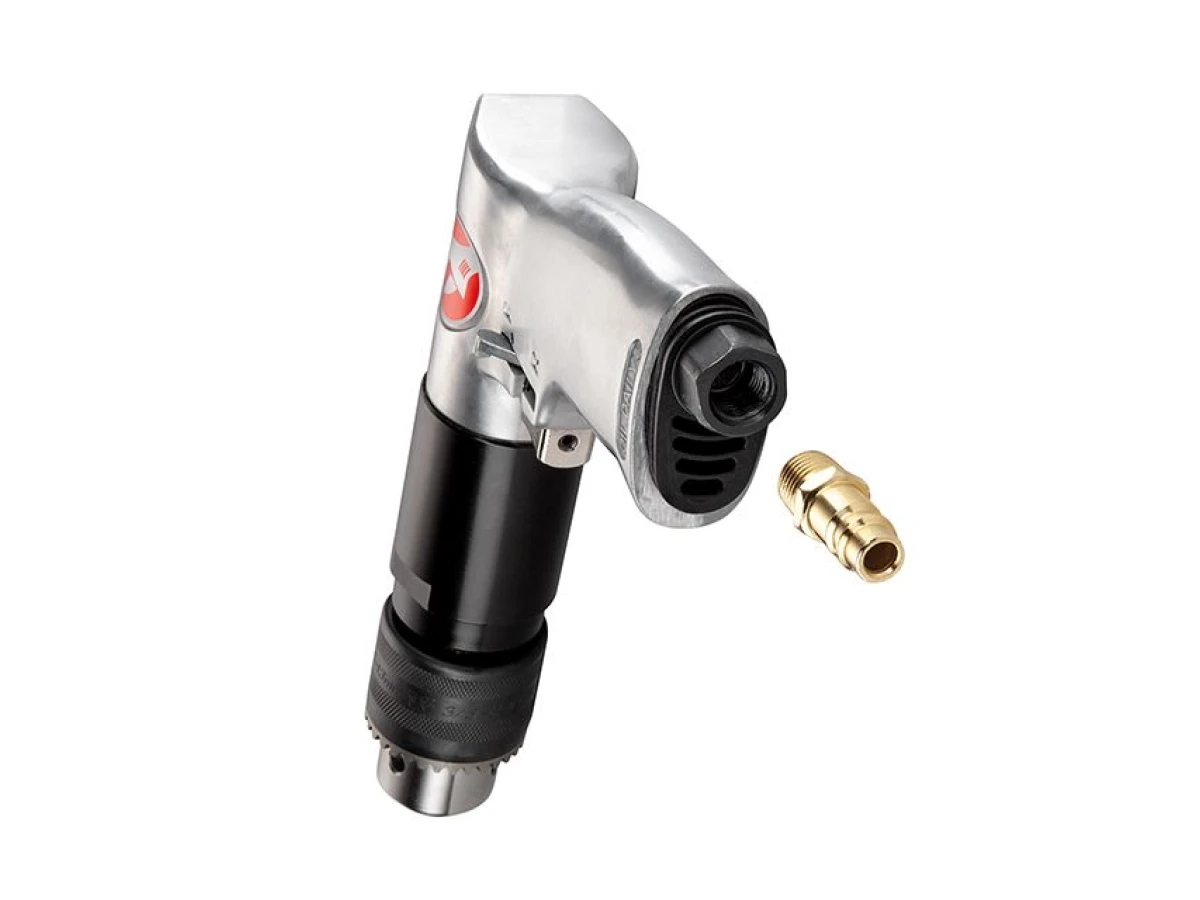 Дриль пневматичний з реверсом, патрон 1,5-13 мм, 1/2" INTERTOOL PT-0901 