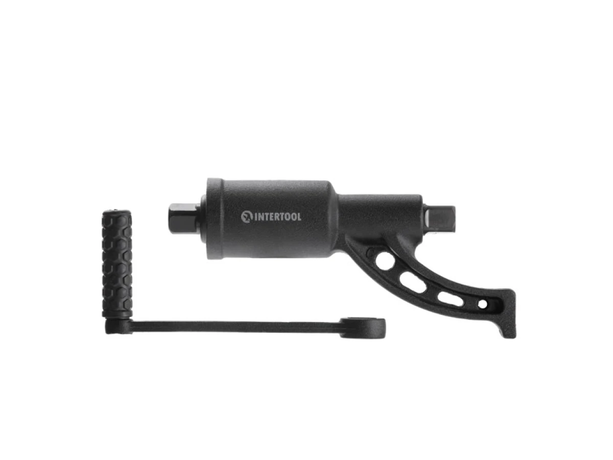 Ключ балонний роторний на підшипнику для вантажівок 261 мм, пластиковий кейс INTERTOOL XT-0002 