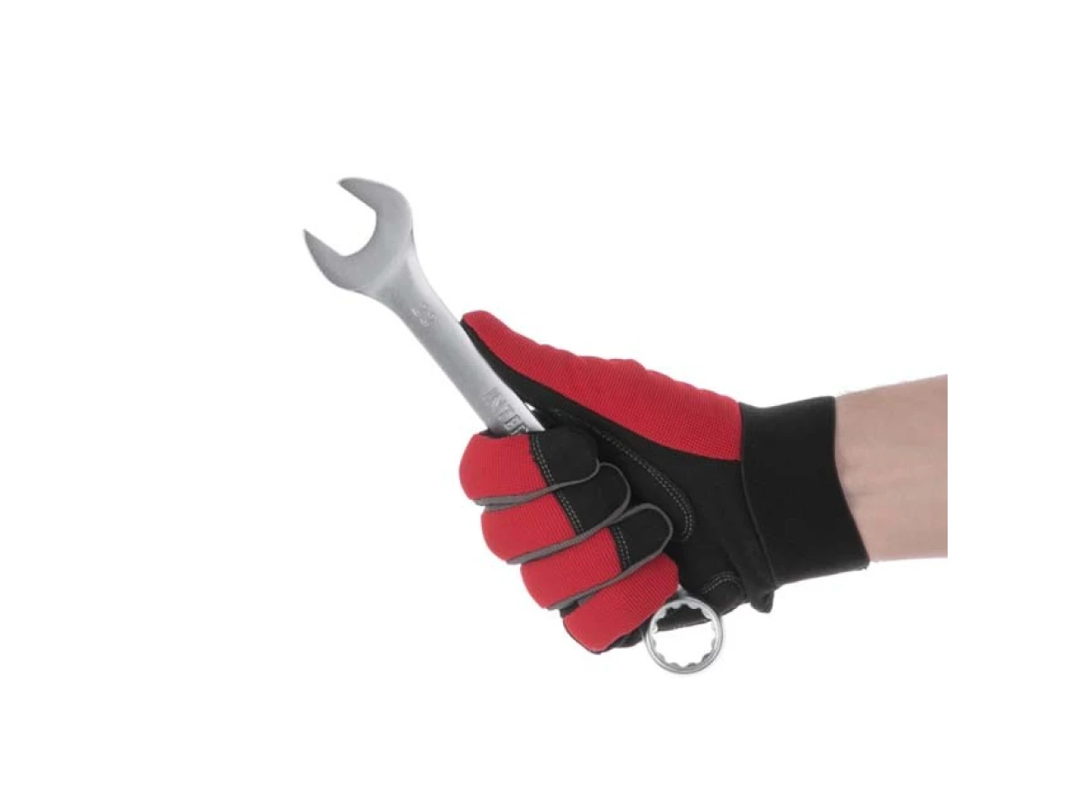 Набір ключів комбінованих 15 шт, 6-19, 22 мм CrV INTERTOOL HT-1204 