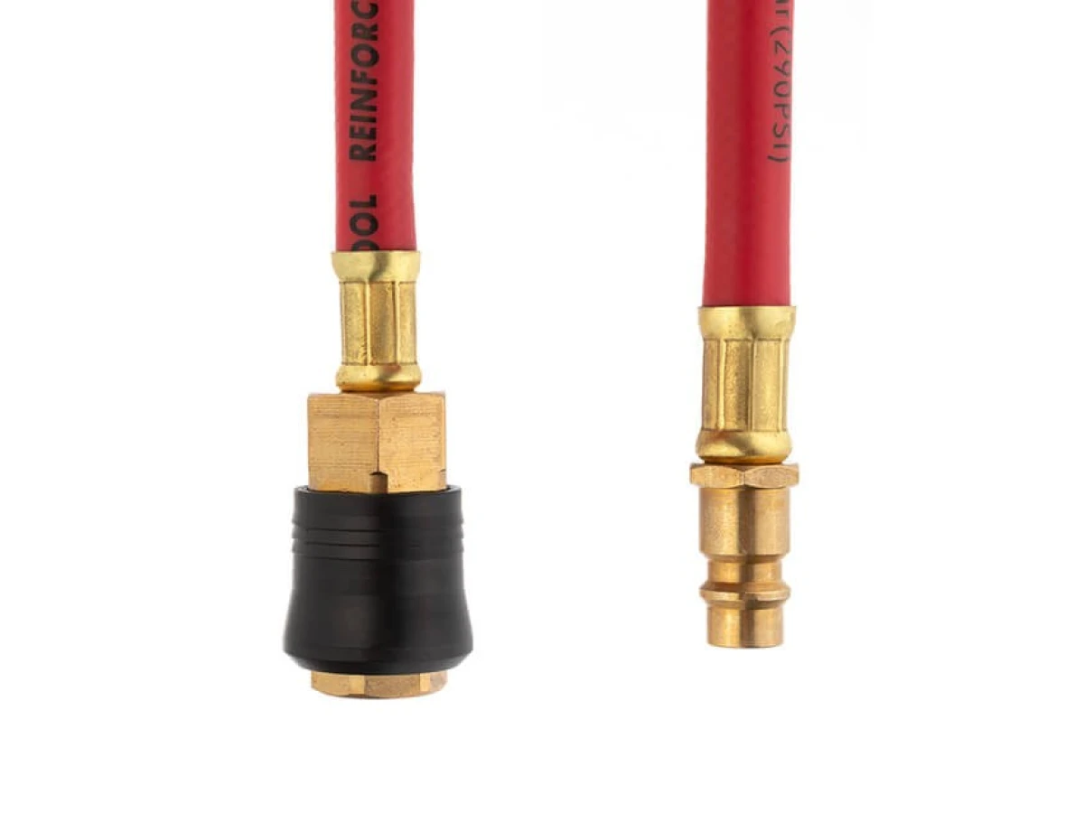 Шланг гібридний, професійний, 20 атм, 6 * 11мм, 20м з латунними швидкороз'ємними з'єднаннями, STORM INTERTOOL PT-1762 