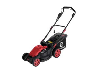 Газонокосилка электрическая 1.8 кВт, 230 В~50 Гц, 3200 об/мин, ширина захвата 400 мм, высота среза 25-75 мм, контейнер 40 литров, STORM INTERTOOL WT-2265