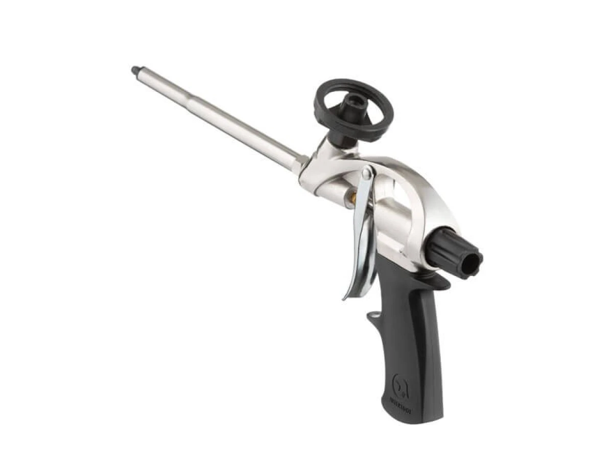 Пистолет для пены с тефлоновым покрытием держателя баллона + 4 нас. INTERTOOL PT-0604 