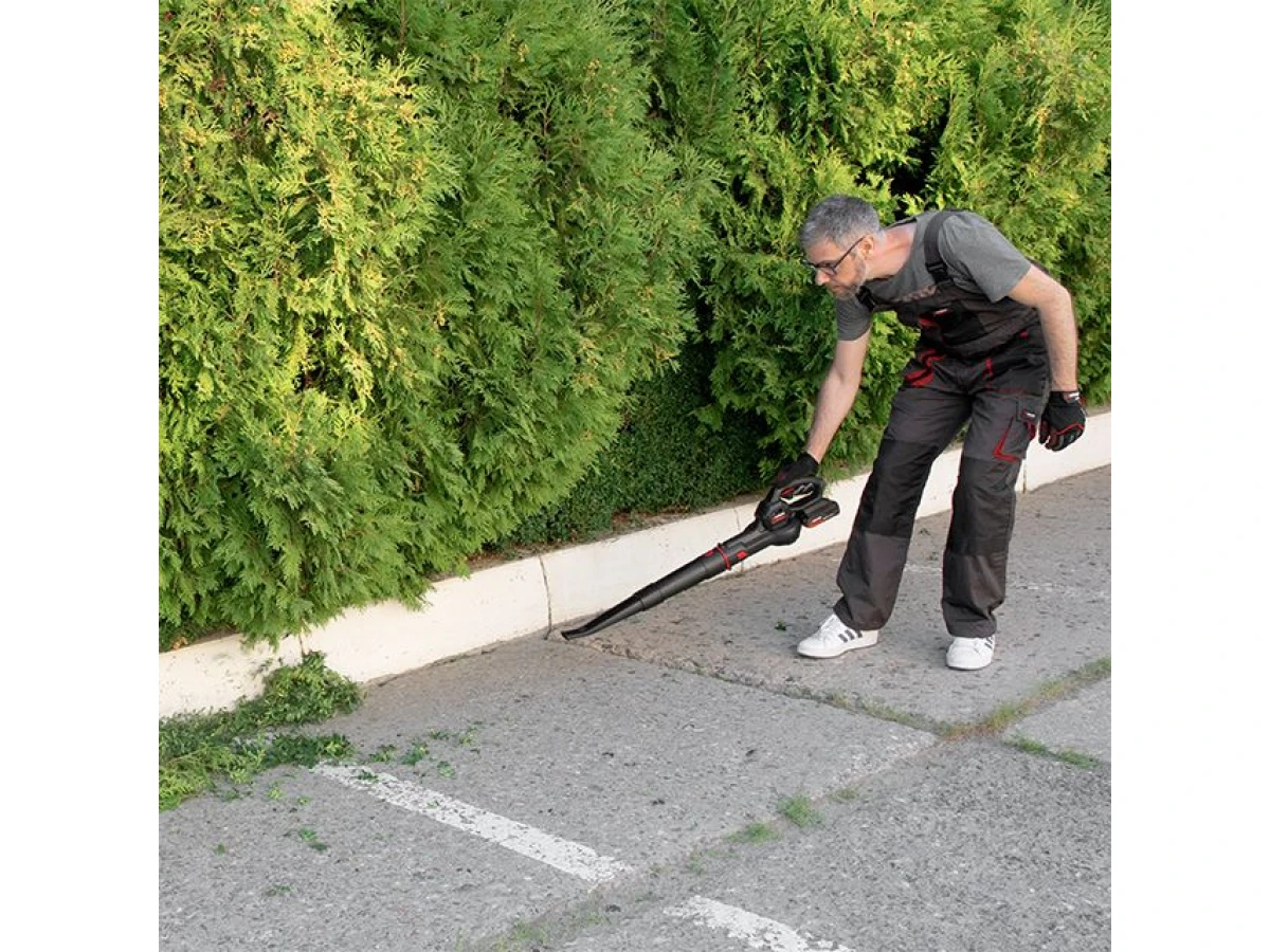 Воздуходувка аккумуляторная 20 В, воздушный поток 144 км/ч, без ЗУ и АКБ, STORM INTERTOOL WT-9114 