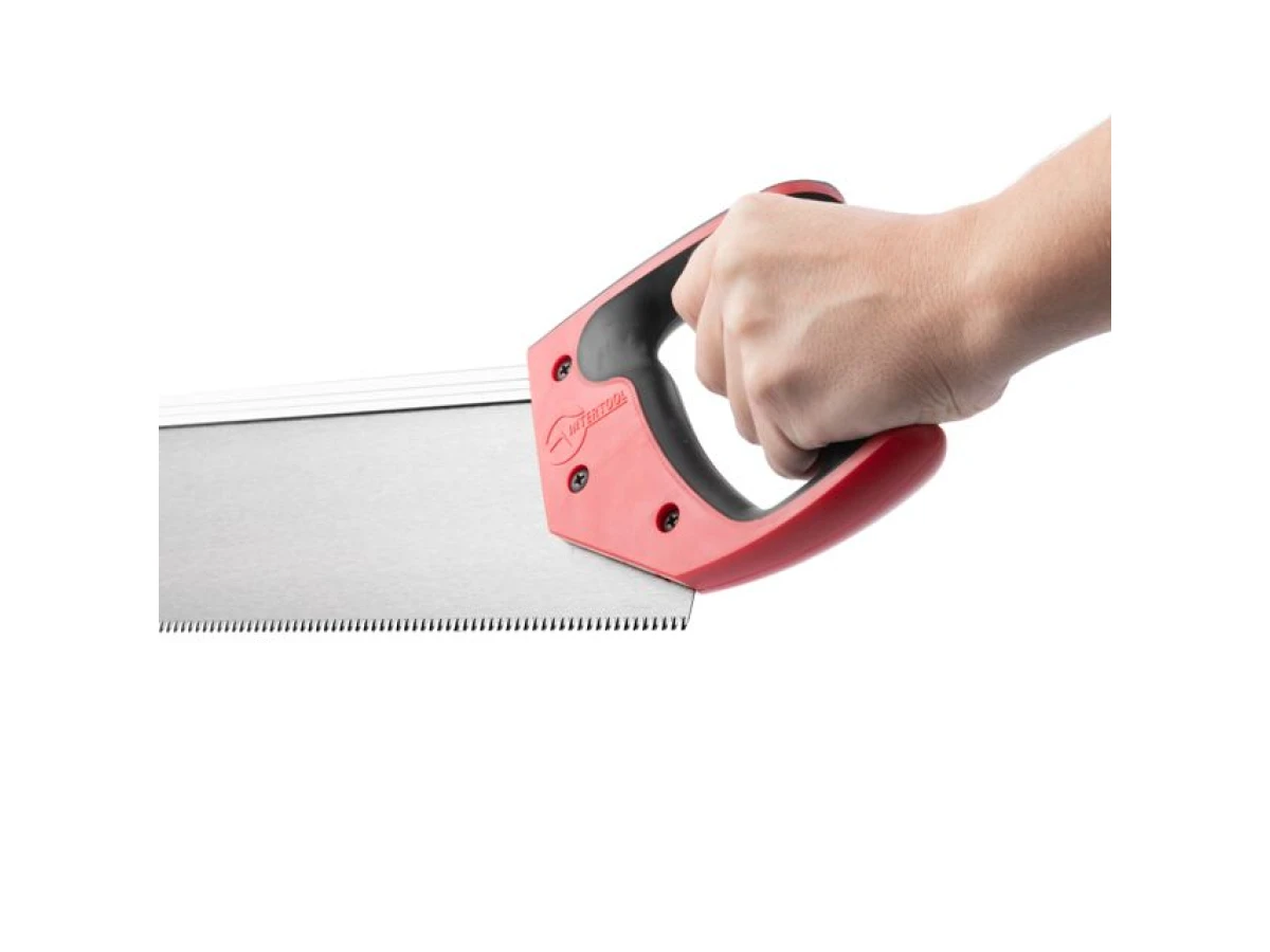 Ножівка пасовочна по деревині 350 мм, 12 зуб/дюйм INTERTOOL HT-3114 