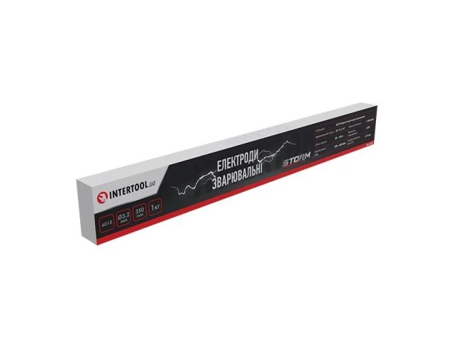 Электроды сварочные 6013, Ø 3,2мм, уп. 1кг, STORM INTERTOOL EW-1032 