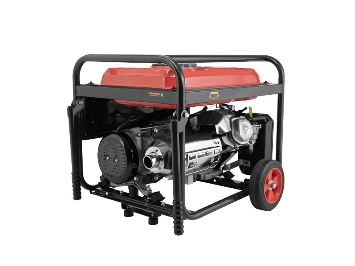 Генератор бензиновый 8/8.5 кВт, 220/380 В, 25 л, электро+ручной старт, медная обмотка, STORM INTERTOOL DT-1186 