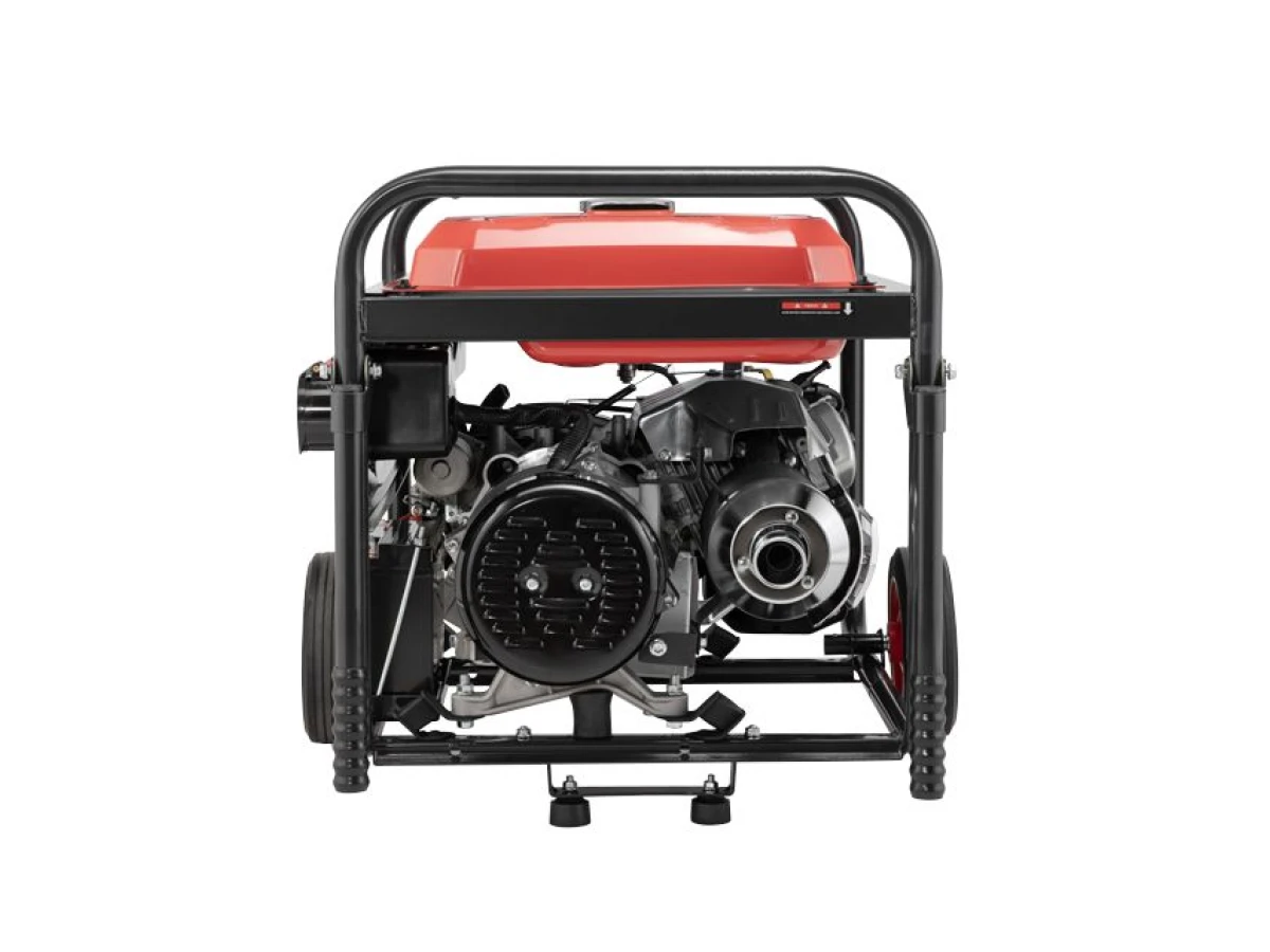 Генератор бензиновый 8/8.5 кВт, 220/380 В, 25 л, электро+ручной старт, медная обмотка, STORM INTERTOOL DT-1186 