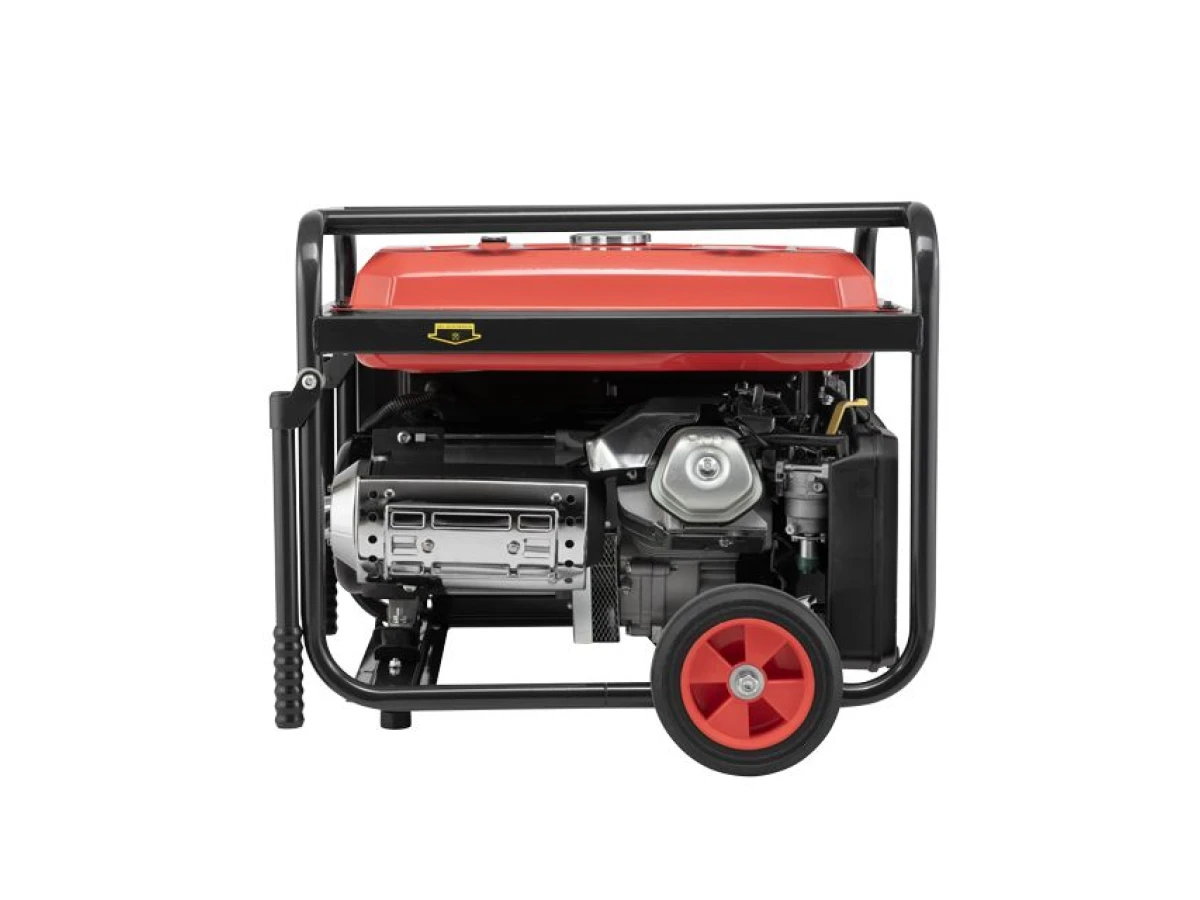 Генератор бензиновый 8/8.5 кВт, 220/380 В, 25 л, электро+ручной старт, медная обмотка, STORM INTERTOOL DT-1186 