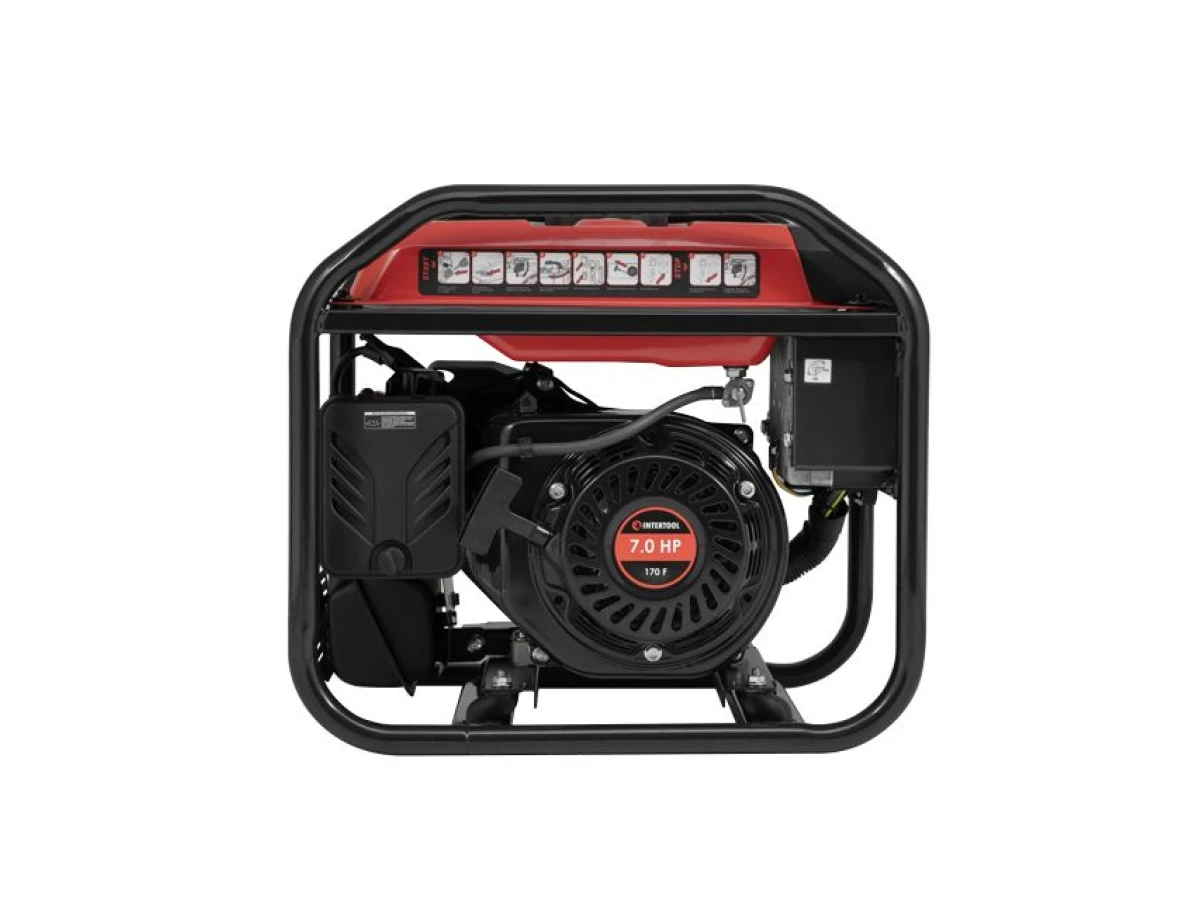 Генератор бензиновый инверторный 2.8/3 кВт, 220 В, 8 л, ручной старт, медная обмотка, STORM INTERTOOL DT-1330 