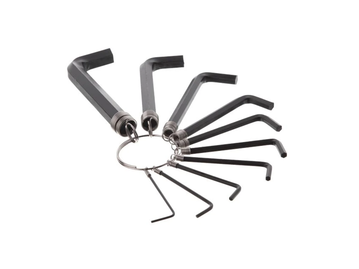 Набір ключів Г-подібних шестигранних 10шт HT-1842 