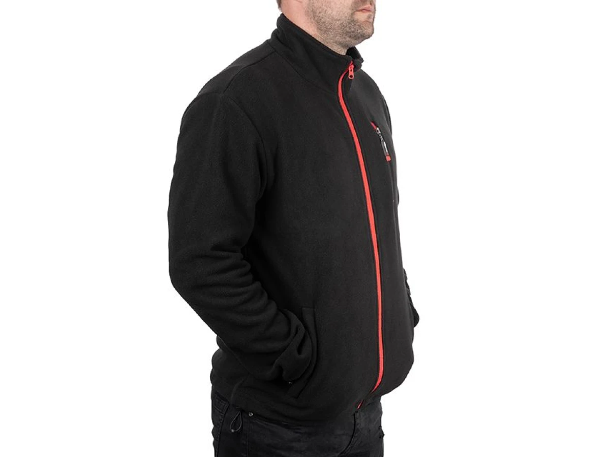 Куртка флісова, тканина - поліестр, щільність 280 G, з кишенею на грудях і двома бічними, розмір XXL INTERTOOL SP-3105 