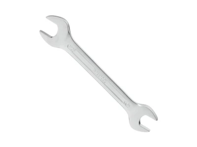 Ключ ріжковий 24х27 мм CrV, покриття сатин-хром, DIN3110 STORM INTERTOOL XT-1124