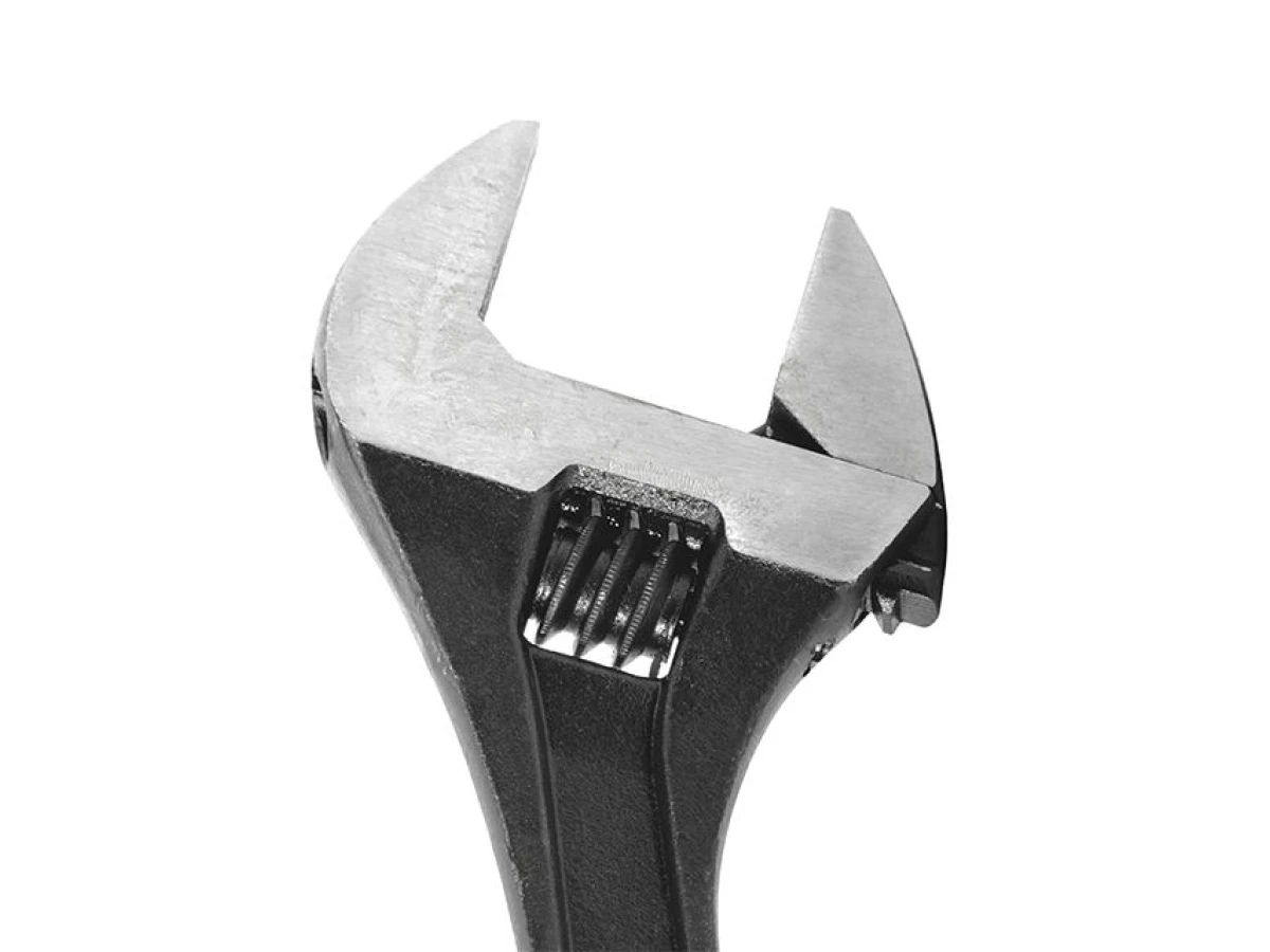 Ключ разводной, 300 мм, Cr-V, черный, фосфатированный INTERTOOL XT-0062 