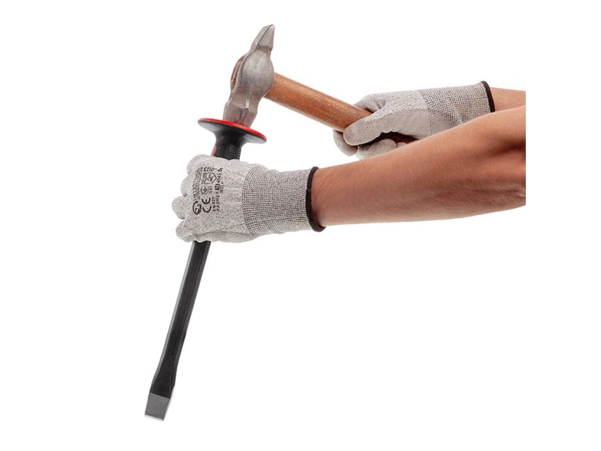 Зубило по каменю 400*19*25 мм, з рукояткою із фібергласу INTERTOOL UT-3140 