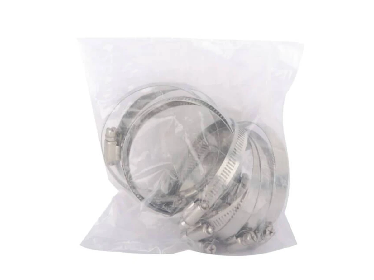 Хомут нержавіюча сталь 12,7 мм, D - 65-89 мм INTERTOOL TC-1165 