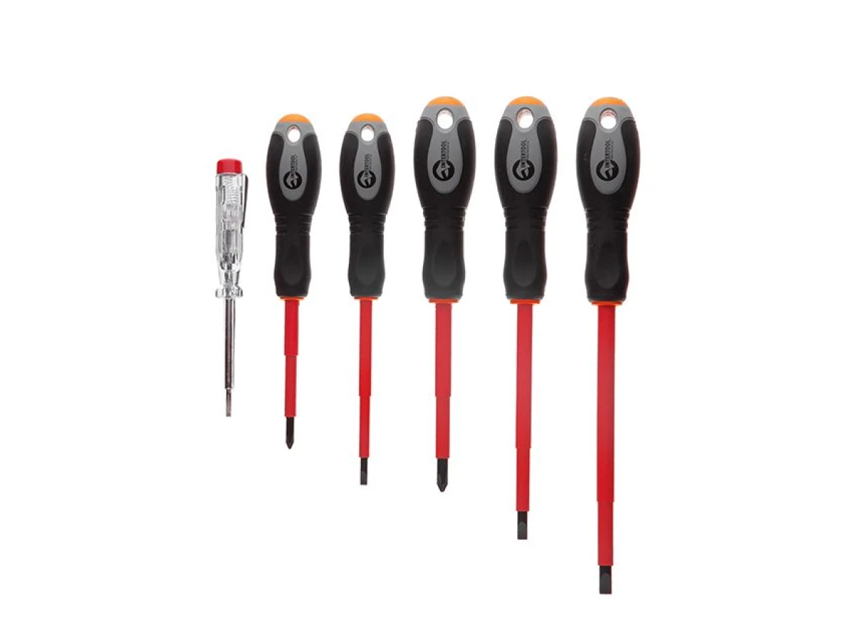 Набір викруток 6 од., 1000 В INTERTOOL VT-2107 