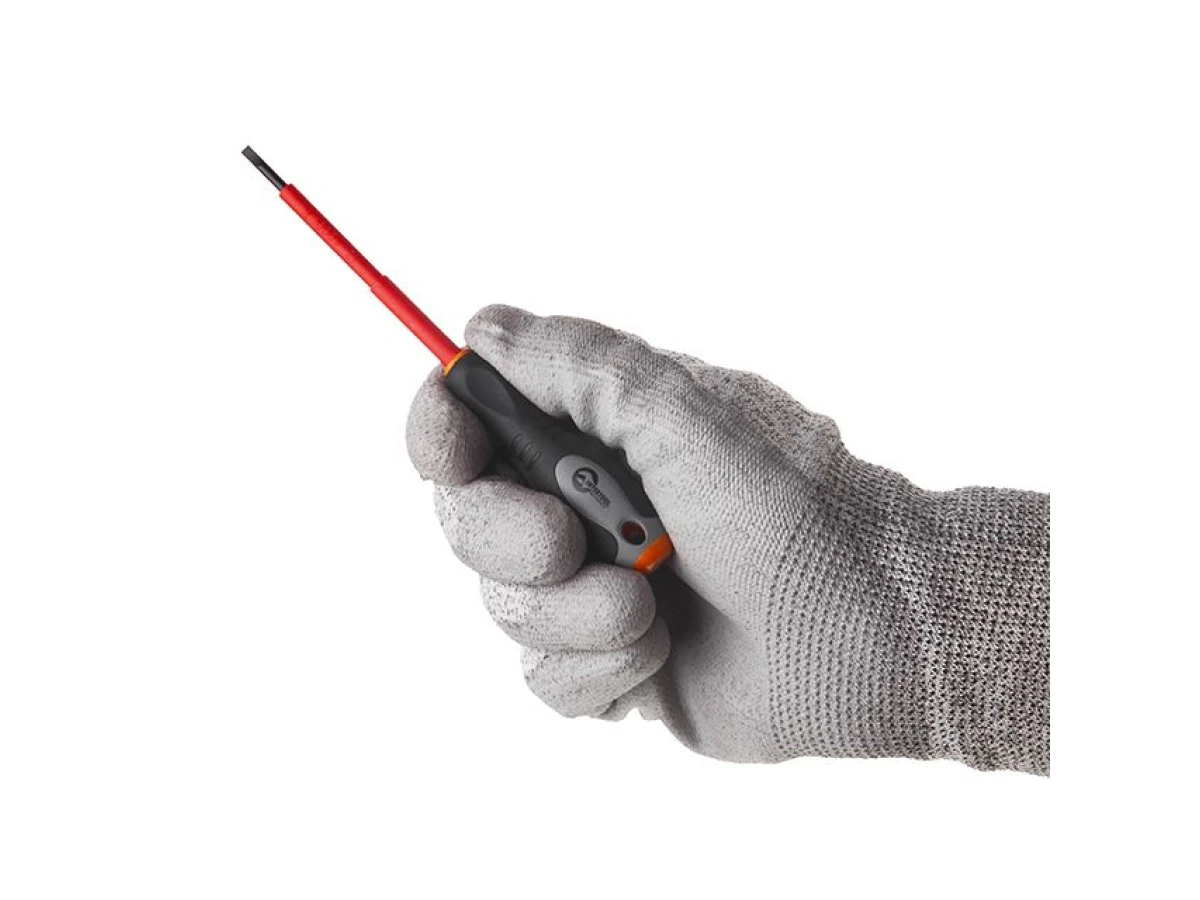 Викрутка шліцева ізольована 0.5*3 мм, 75 мм, 1000 В INTERTOOL VT-3203 