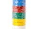 Стрічка ізоляційна, 17 мм * 20 м * 0.15 мм, кольорова (уп. 10 шт) INTERTOOL IT-0024 