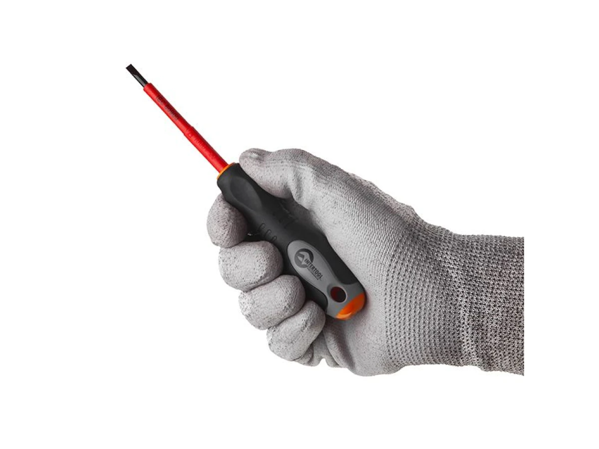 Викрутка шліцева ізольована 0.8*4 мм, 75 мм, 1000 В INTERTOOL VT-3204 