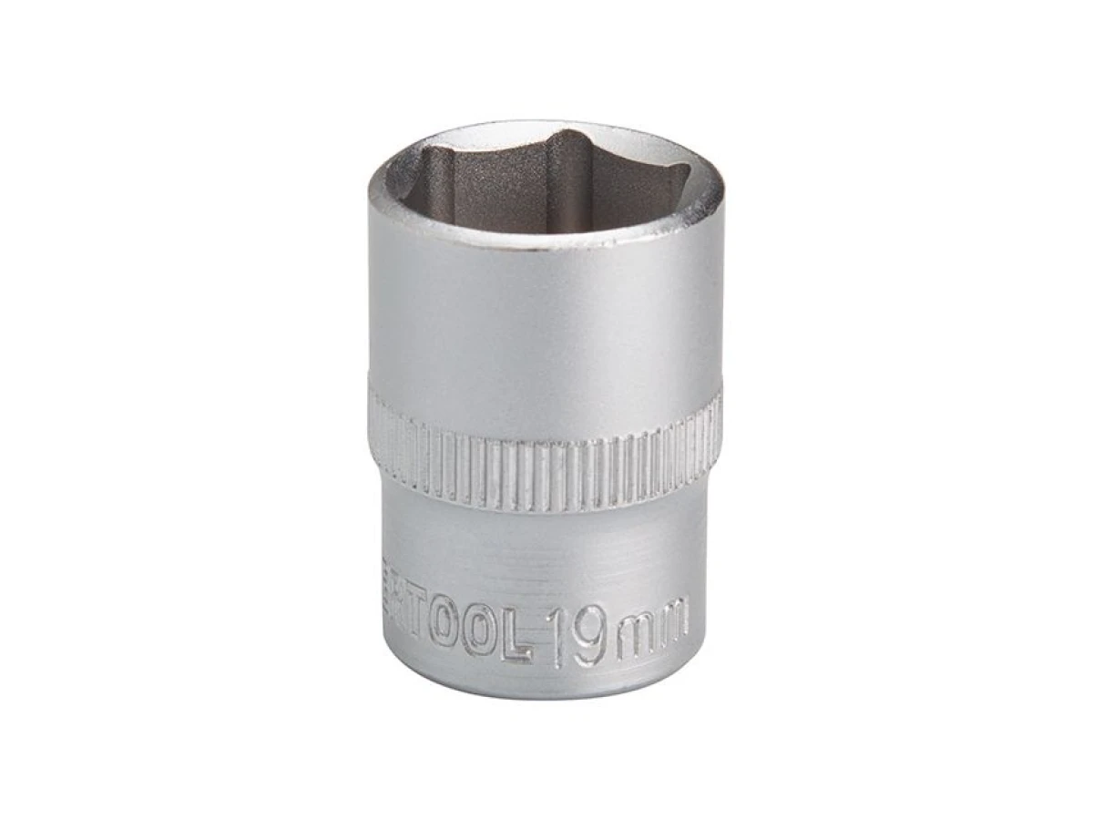 Головка шестигранна 1/2", 19*38 мм INTERTOOL ET-2019 