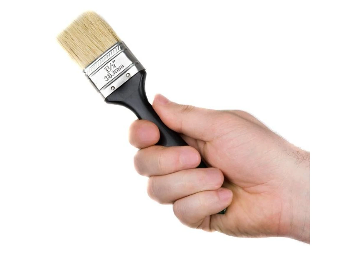 Пензель флейцевий з натуральним ворсом 1,5” INTERTOOL KT-1336 