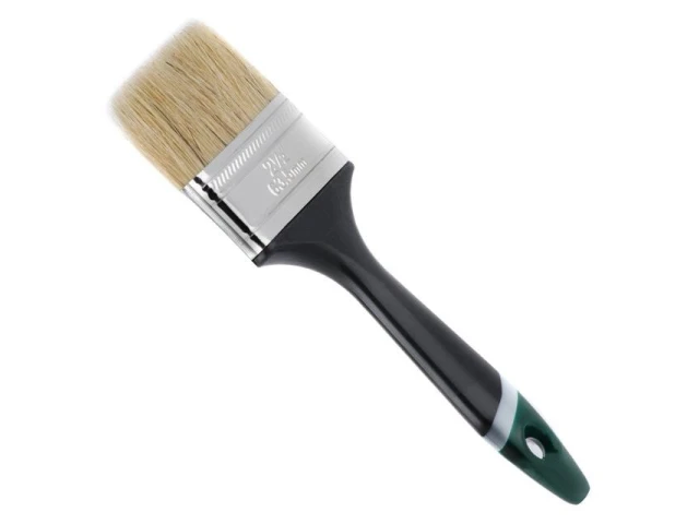Пензель флейцевий з натуральним ворсом 2,5” INTERTOOL KT-1363 
