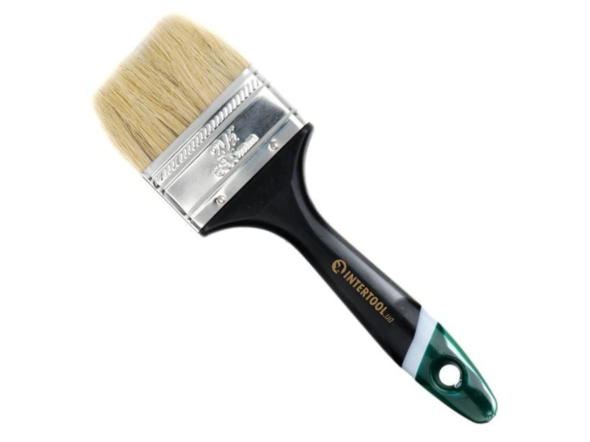 Пензель флейцевий з натуральним ворсом 2,5” INTERTOOL KT-1363 