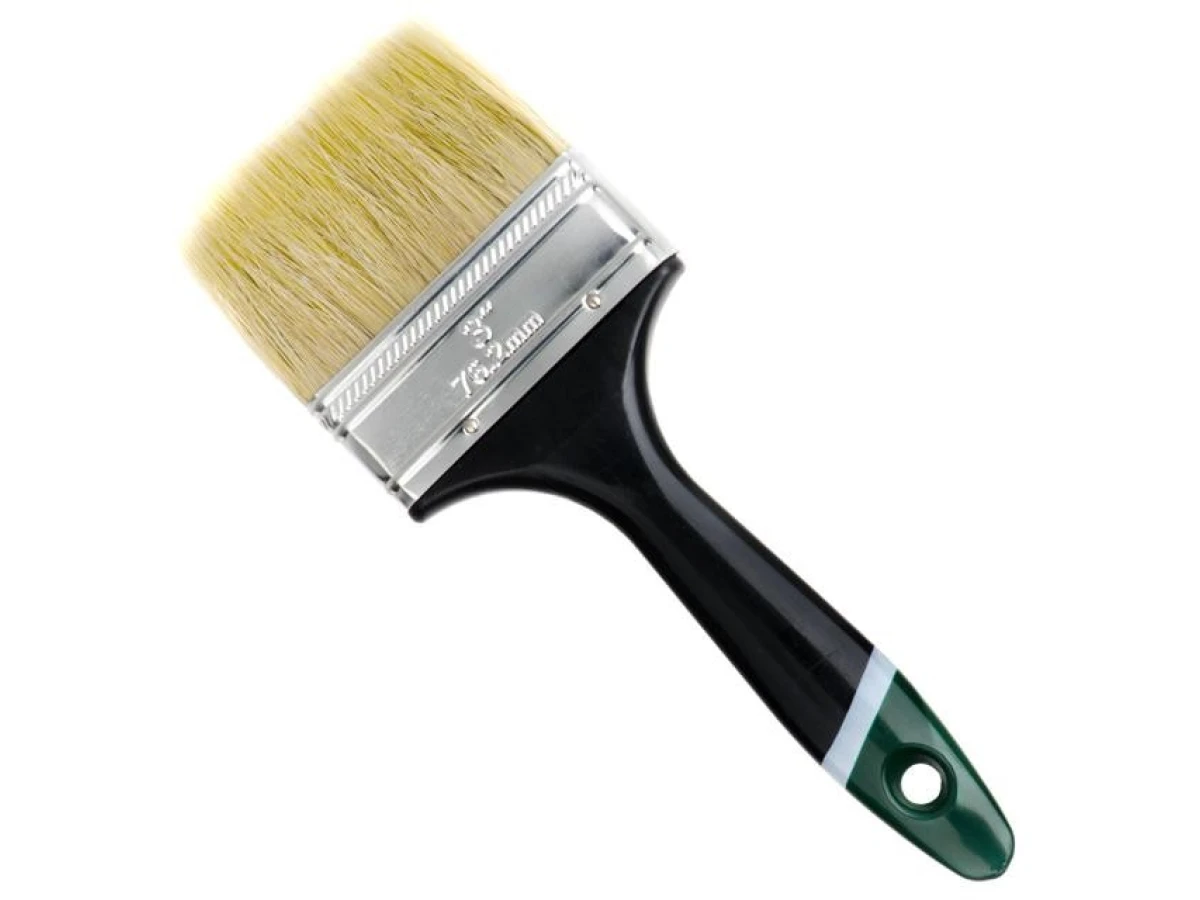 Пензель флейцевий з натуральним ворсом 3” INTERTOOL KT-1376 