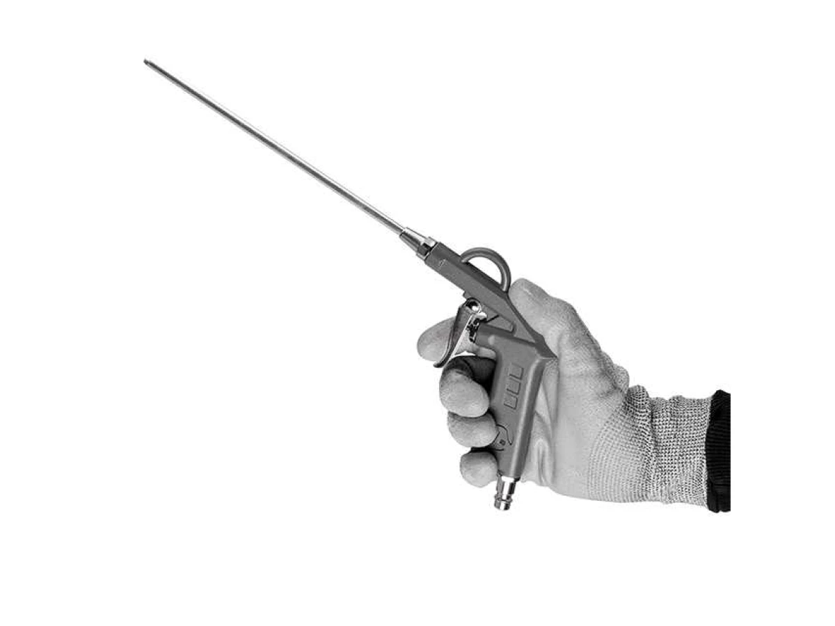 Пістолет для продування довгий 210 мм INTERTOOL PT-0801 