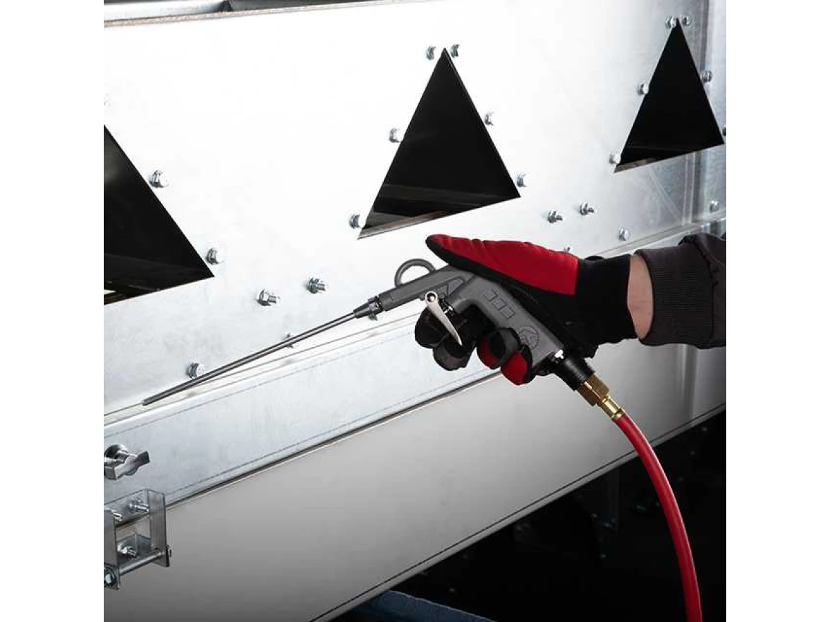 Пістолет для продування довгий 210 мм INTERTOOL PT-0801 