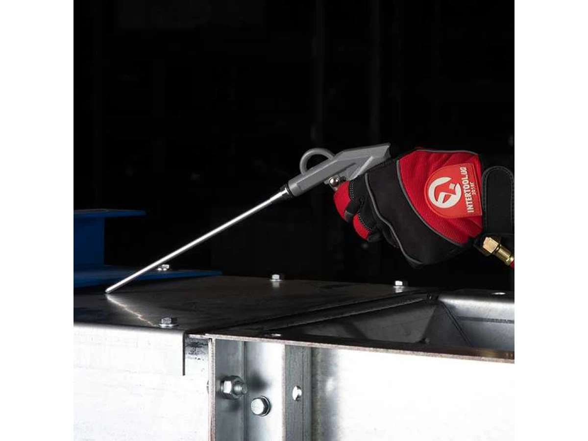 Пістолет для продування довгий 210 мм INTERTOOL PT-0801 