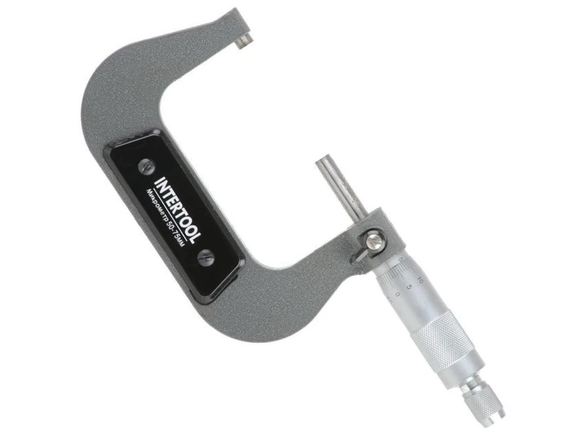 Микрометр 50-75 мм INTERTOOL MT-3043 