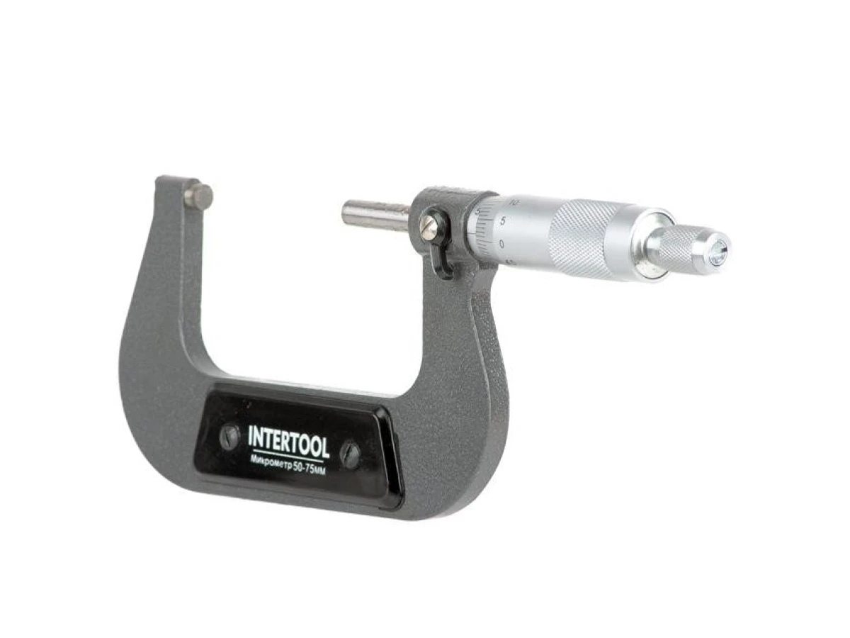 Микрометр 50-75 мм INTERTOOL MT-3043 