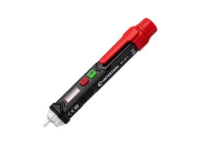 Тестер напряжения бесконтактный, LCD дисплей INTERTOOL MD-0011