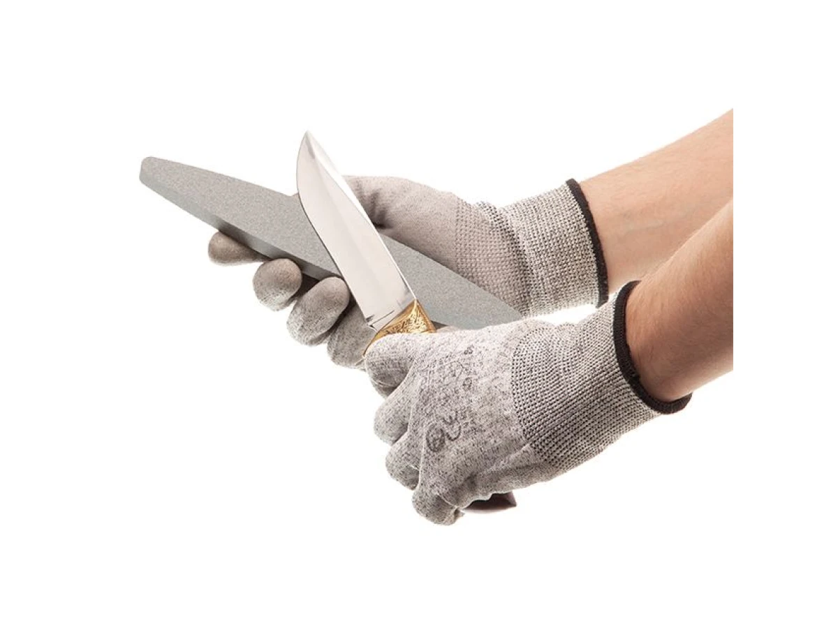 Брусок абразивний "човник" 230*35*13 мм, К180 INTERTOOL HT-0550 