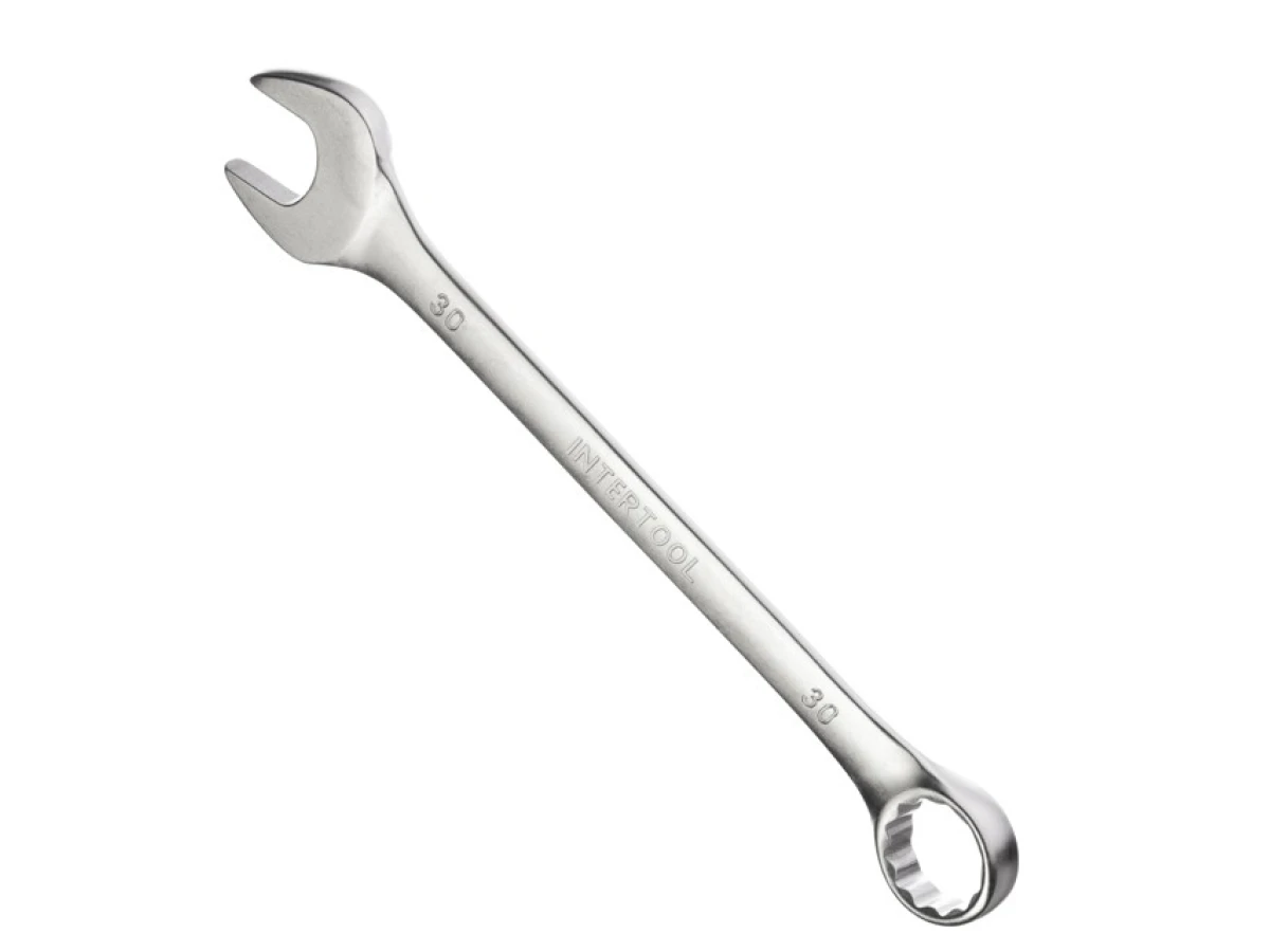 Набір ключів комбінованих, 12 шт, 8-30 мм INTERTOOL HT-1251 