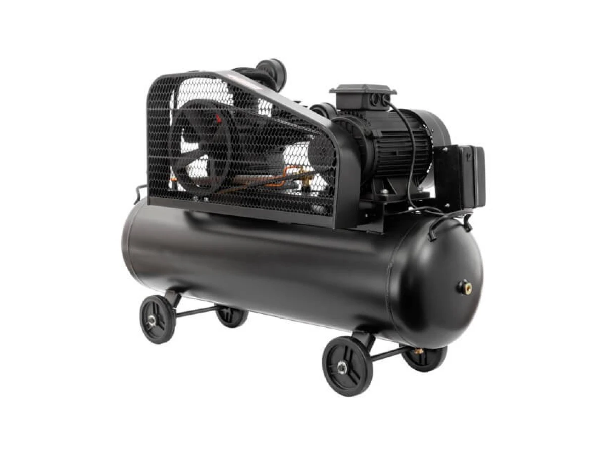 Компресор 100 л, 4 кВт, 380 В, 10 aтм, 600 л/хв., 3 циліндри STORM INTERTOOL PT-0036 