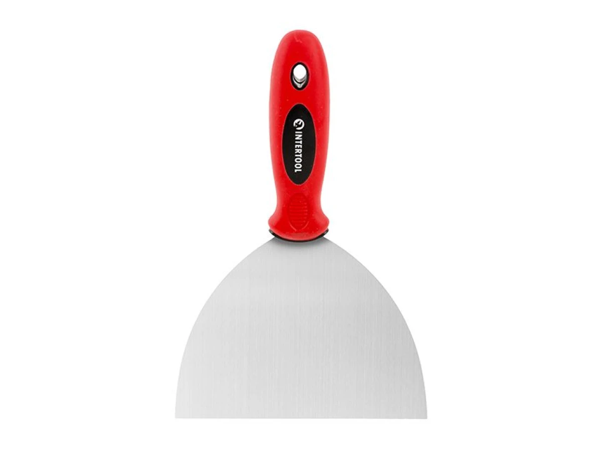 Шпатель из нержавеющей стали, 150 мм, профессиональный INTERTOOL KT-2615 