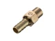 Шарнір поворотний внутрішня різьба 1/4" на шланг 12 мм, латунь STORM INTERTOOL PT-2203 