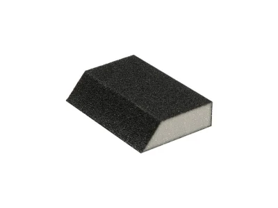 Губка для шліфування трапеція 110 * 75 * 54 * 25 мм, оксид алюмінію К80 INTERTOOL HT-0808