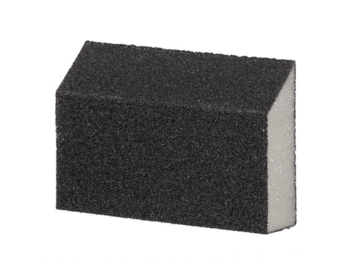 Губка для шліфування трапеція 110 * 75 * 54 * 25 мм, оксид алюмінію К80 INTERTOOL HT-0808 