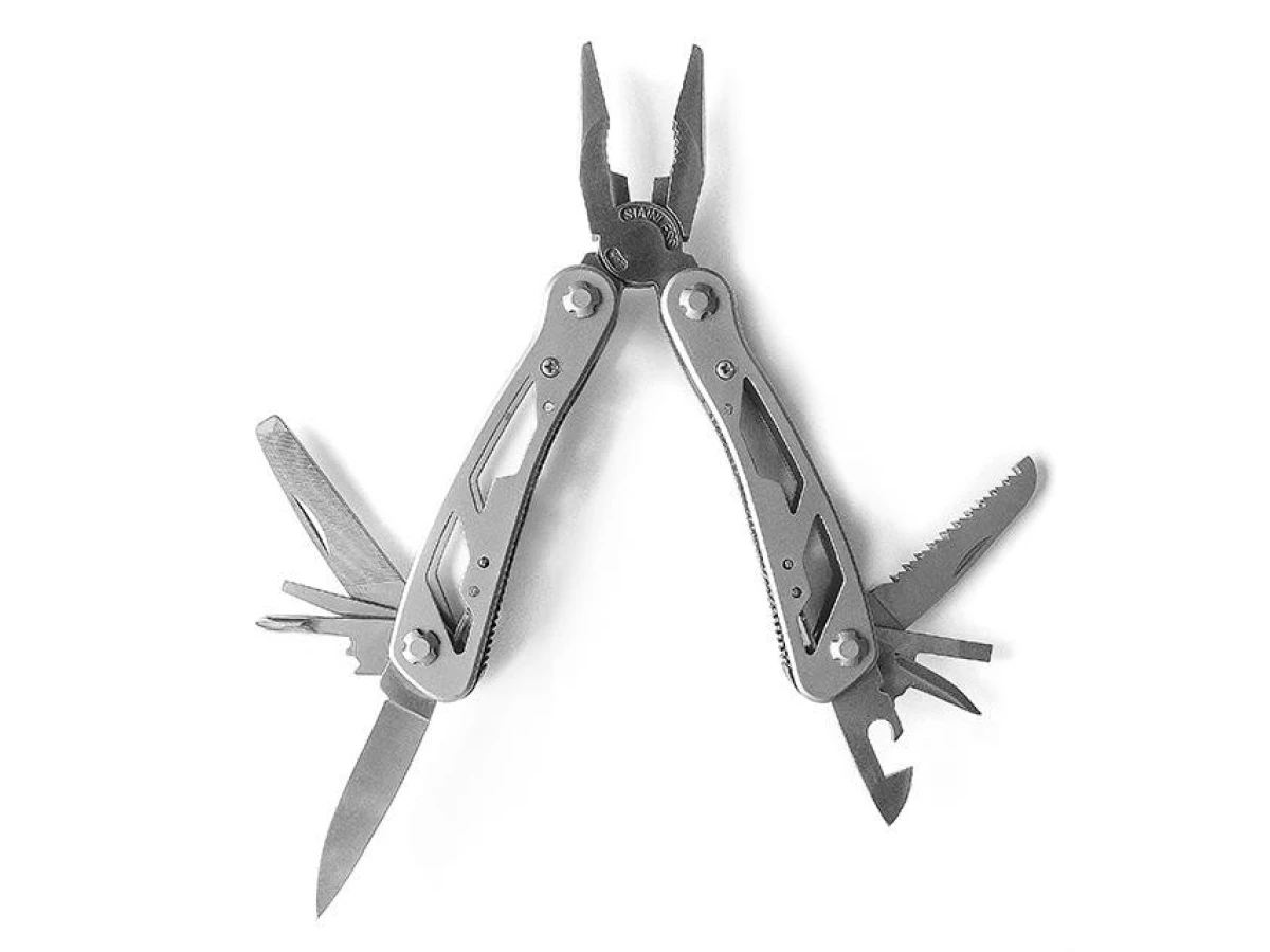 Мультиінструмент 165 мм, 12 в 1, з чохлом INTERTOOL HT-0540 