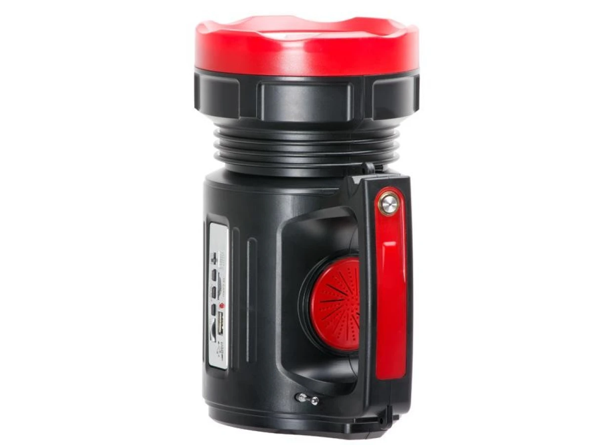 Ліхтар акумуляторний 1 LED 5 W + 22 SMD INTERTOOL LB-0104 